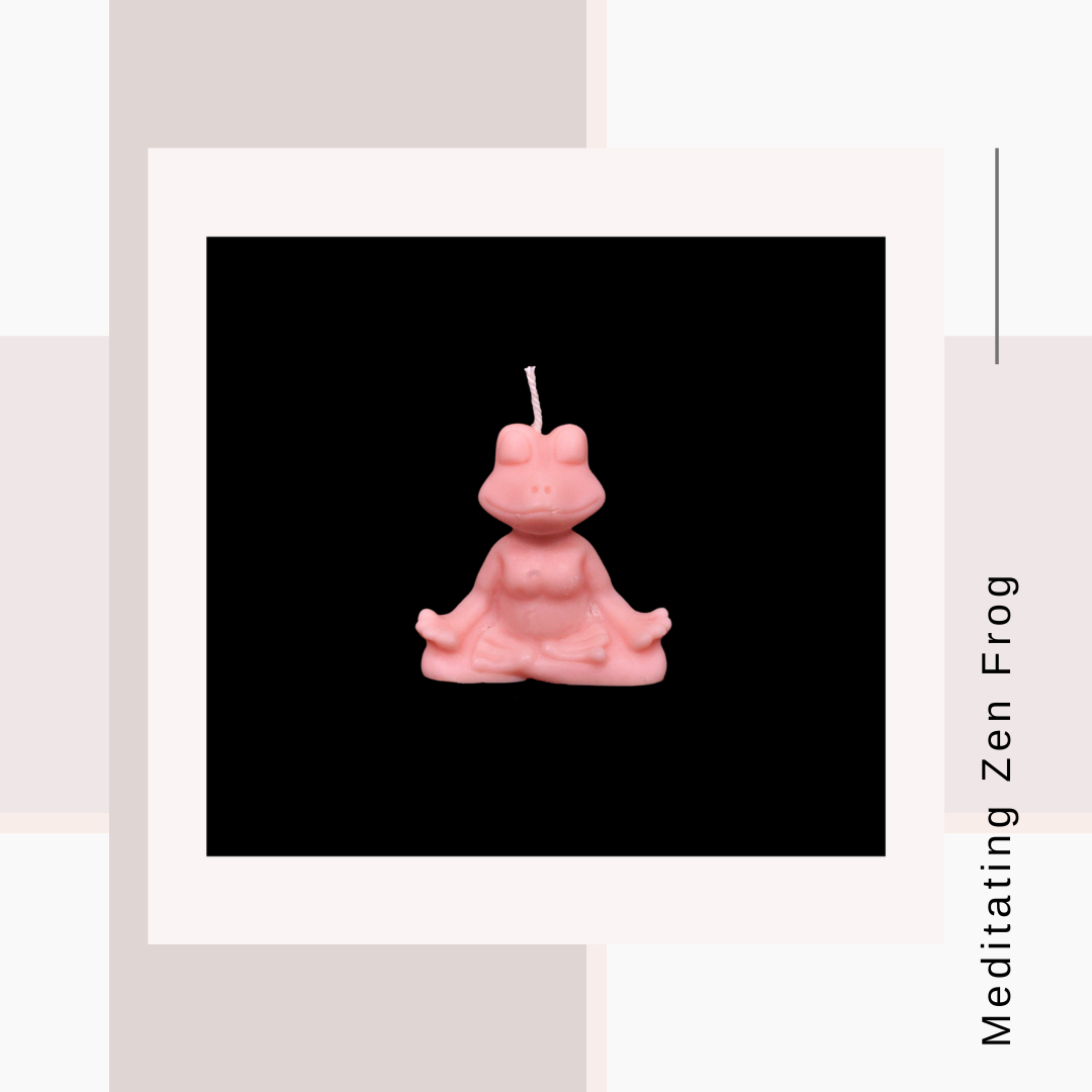 Sacred Frog Candle