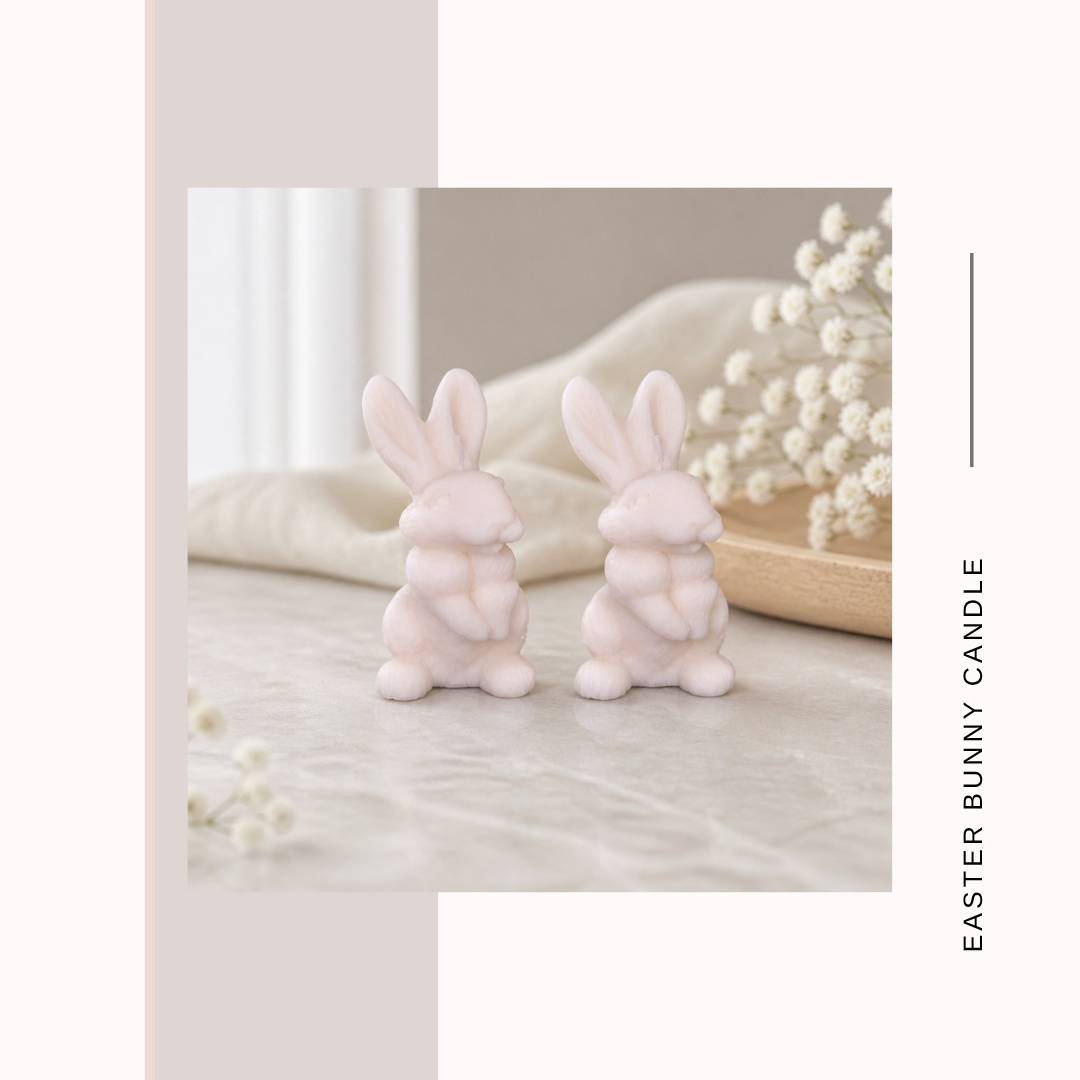 Easter Bunny Candle