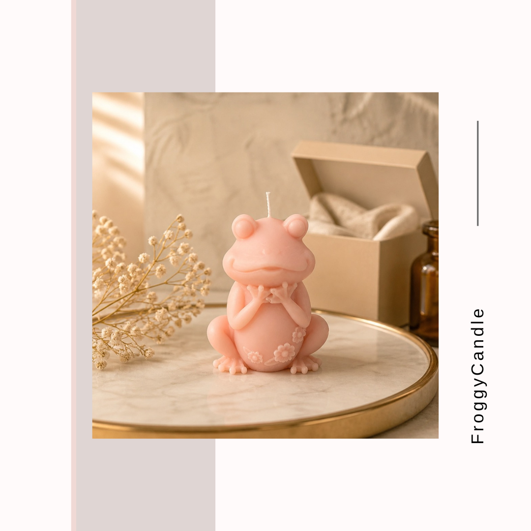 Frog Candle