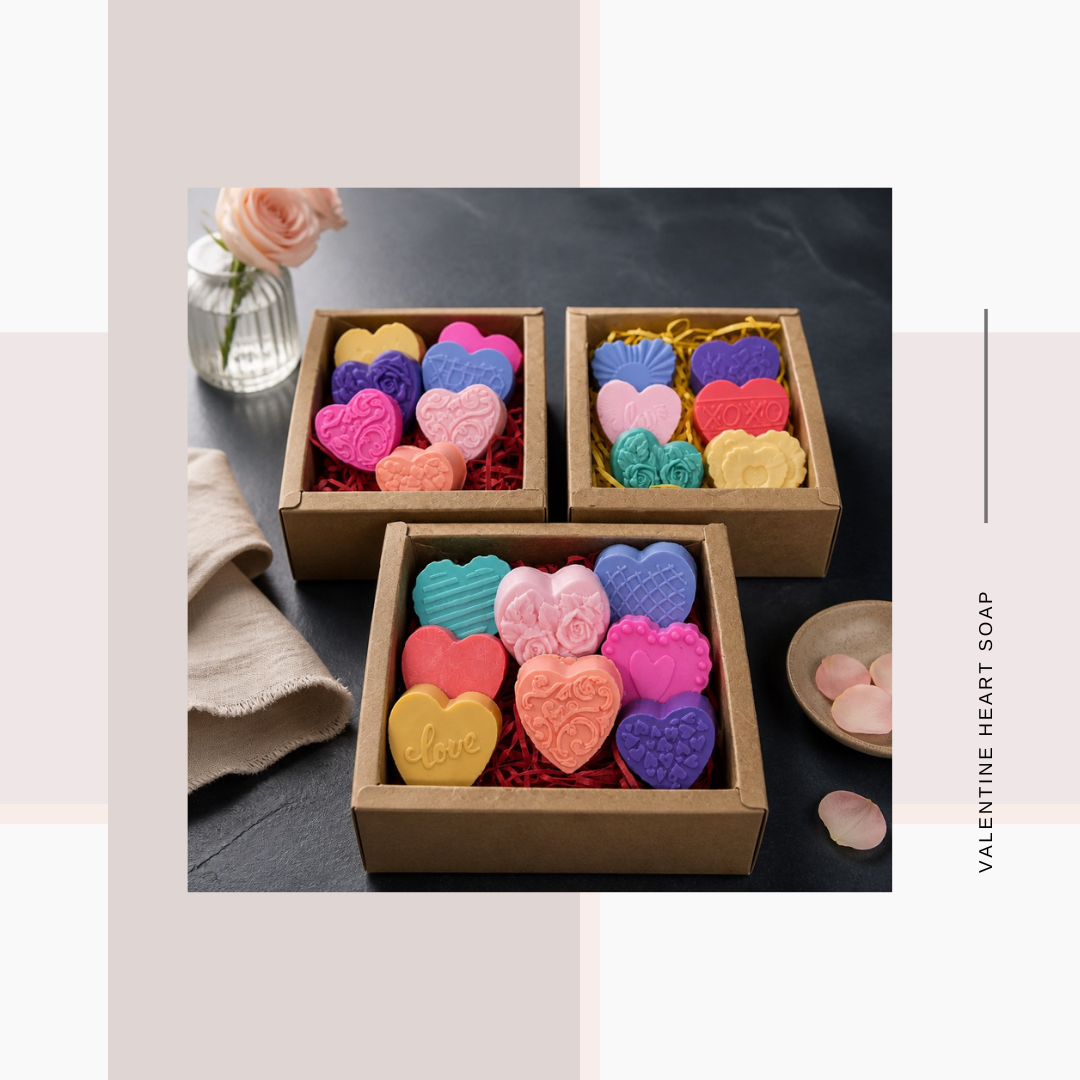 Heart Soap Favours