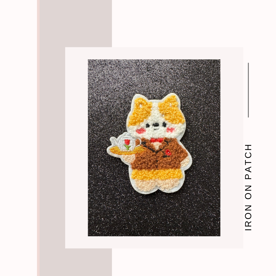 Kitty Iron on Patches