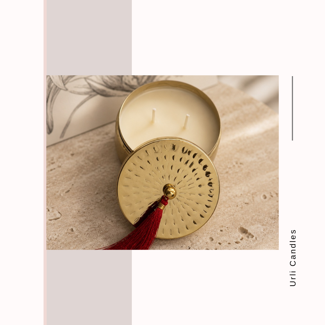 Gold Urli Candles