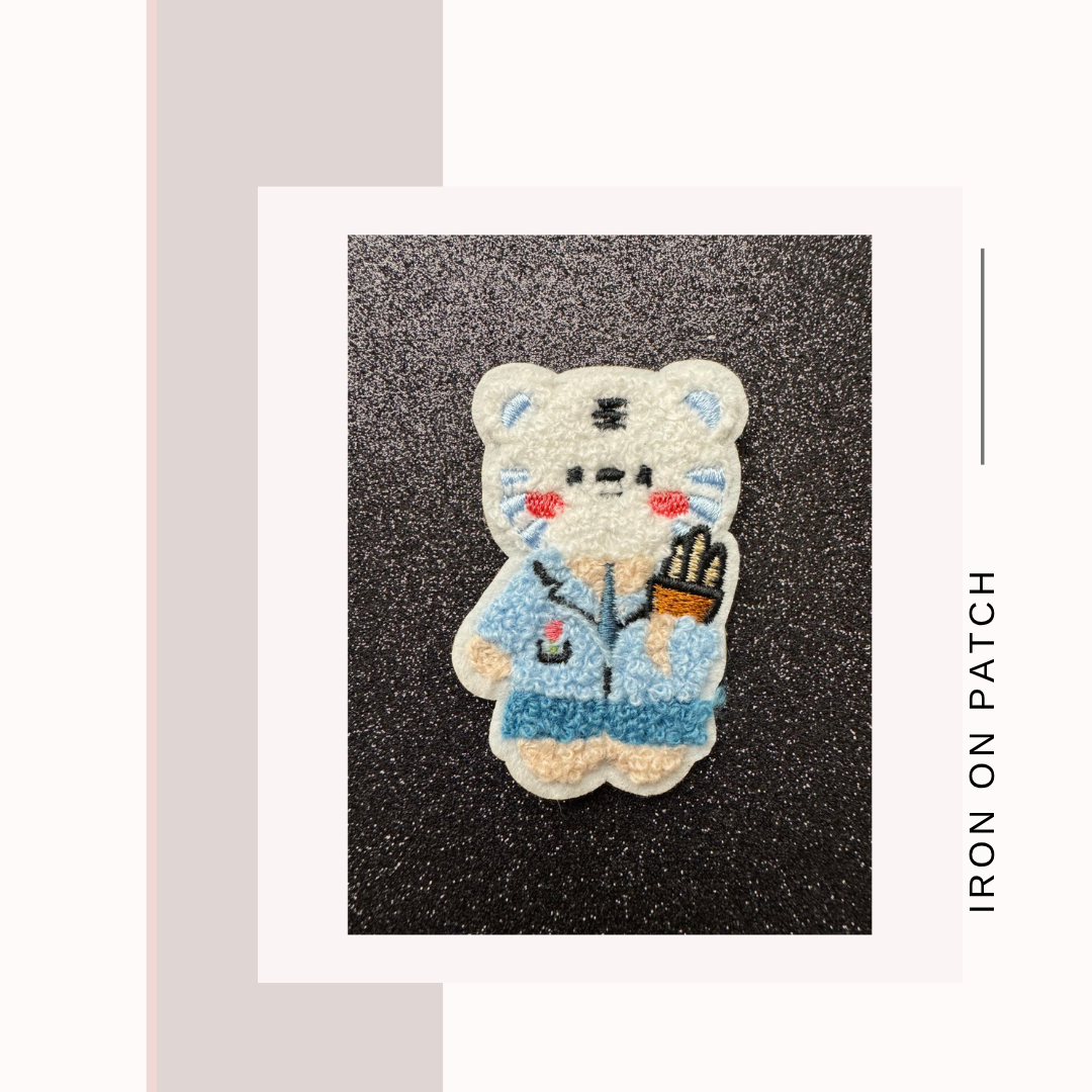 Kitty Iron on Patches