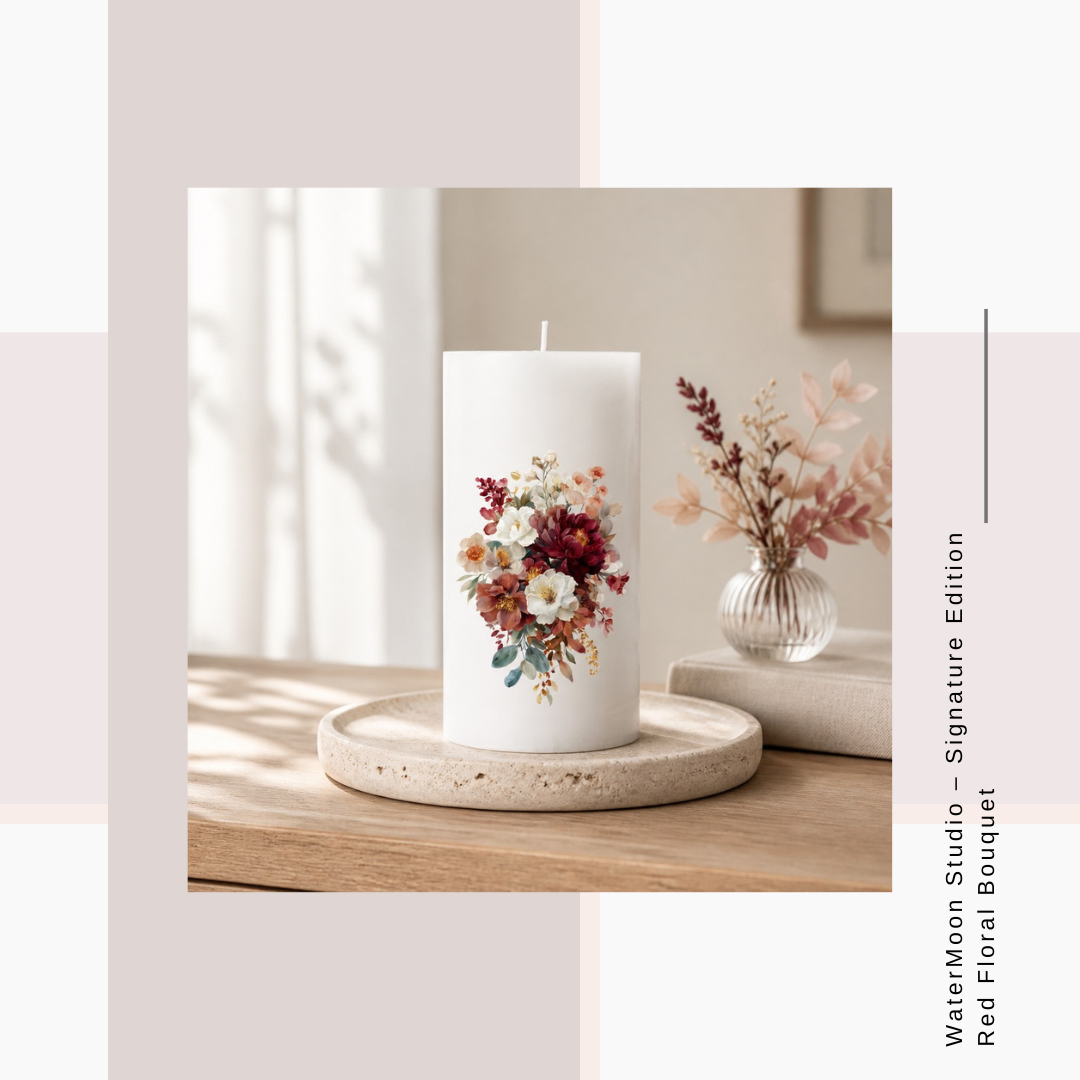 WaterMoon Studio – Signature Edition Coral Floral Bouquet