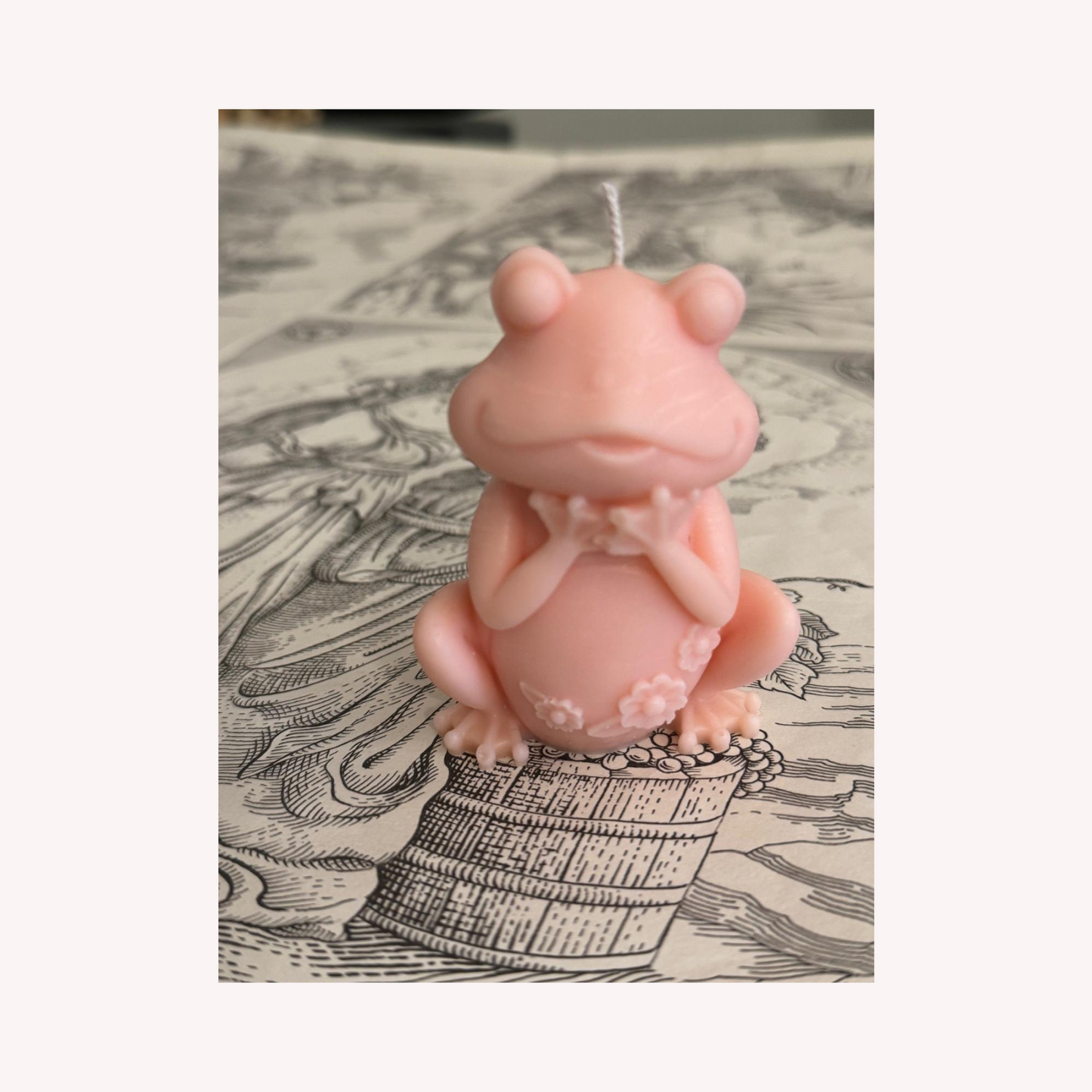 Frog Candle