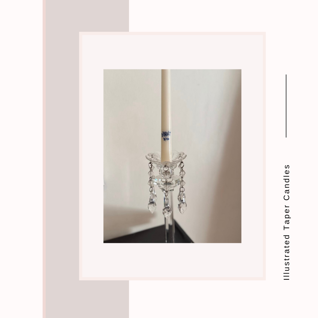 Illustrated Taper Candles