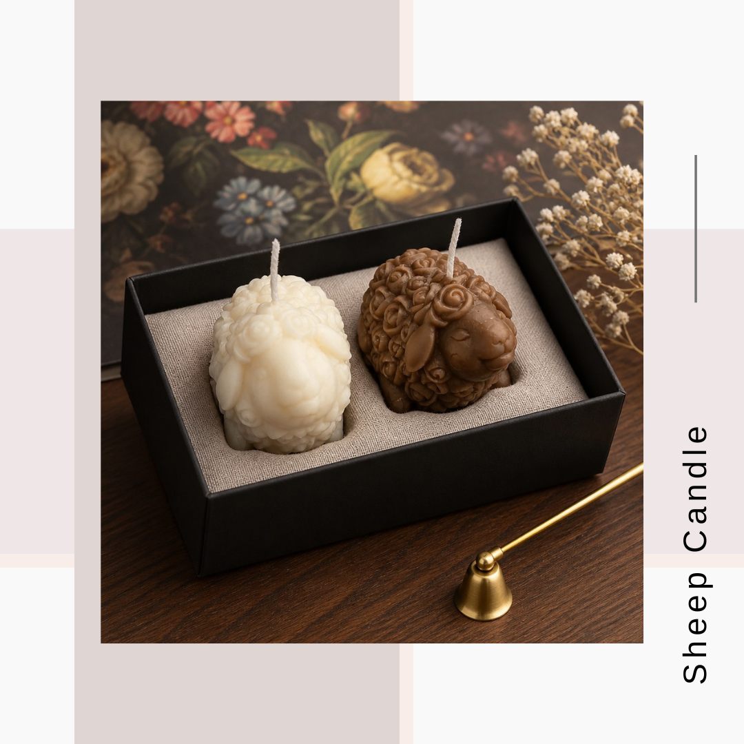 Sheep Candle