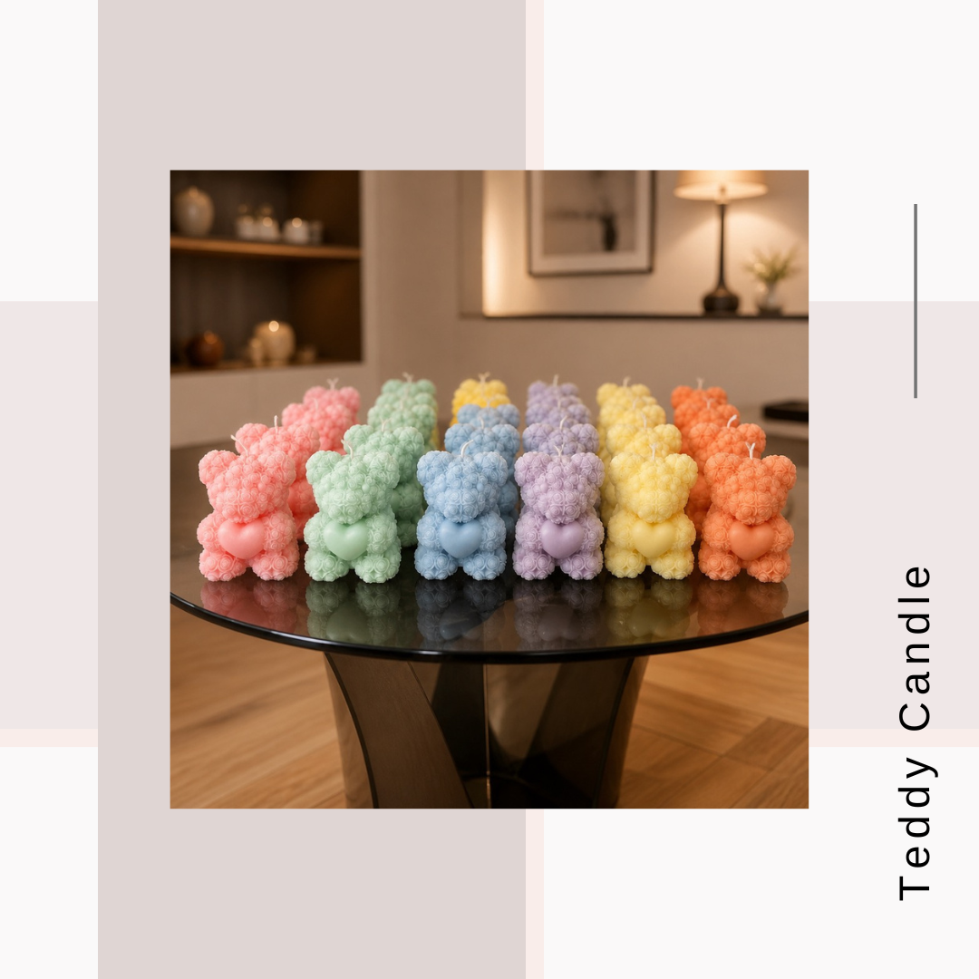Teddy Bear Candles