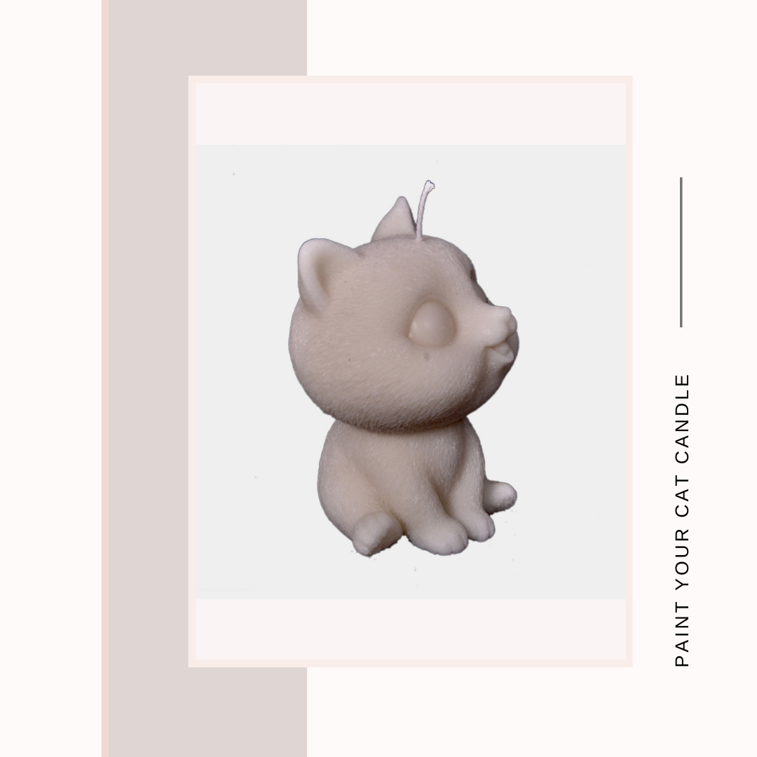 Cat Silhouette Candle