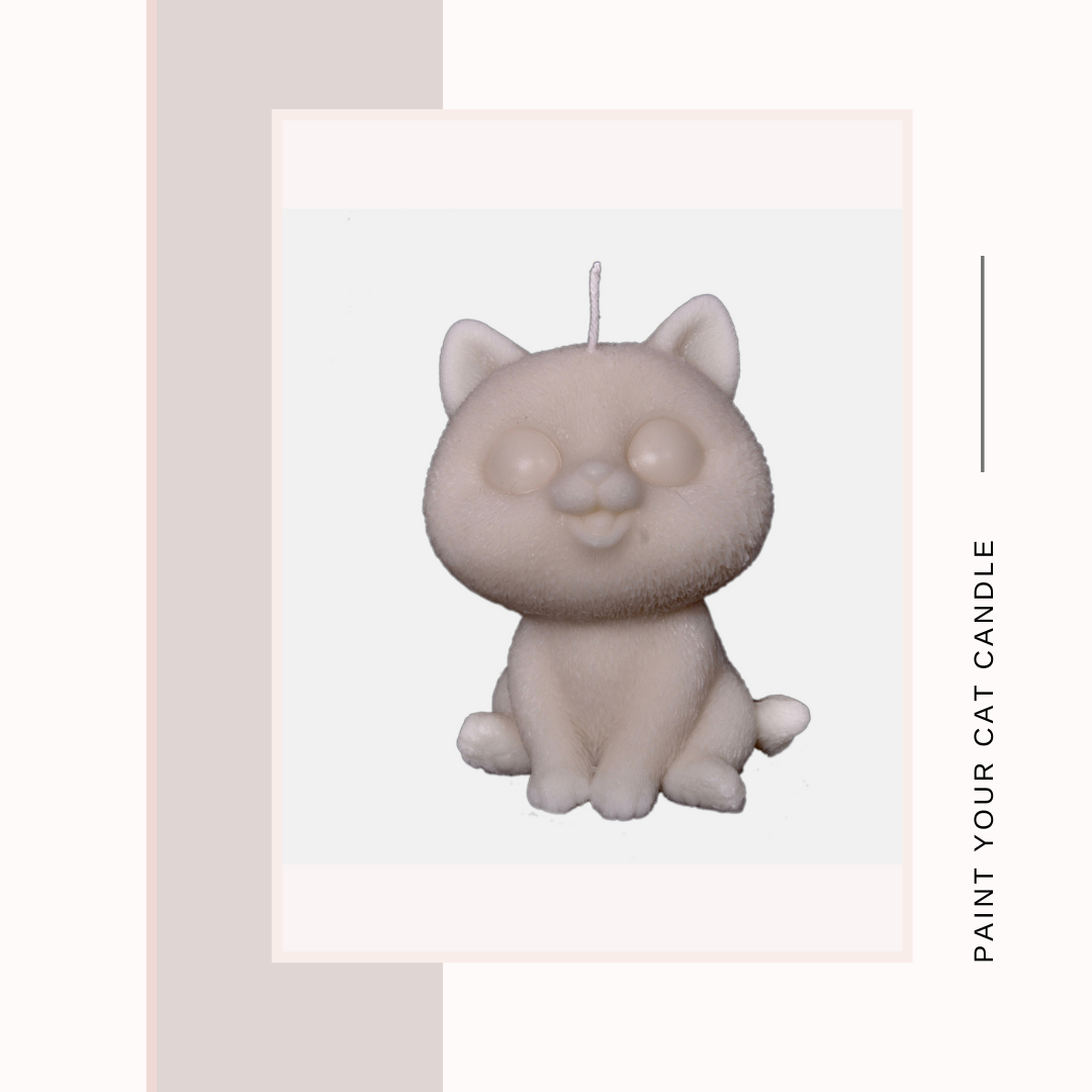 Cat Silhouette Candle