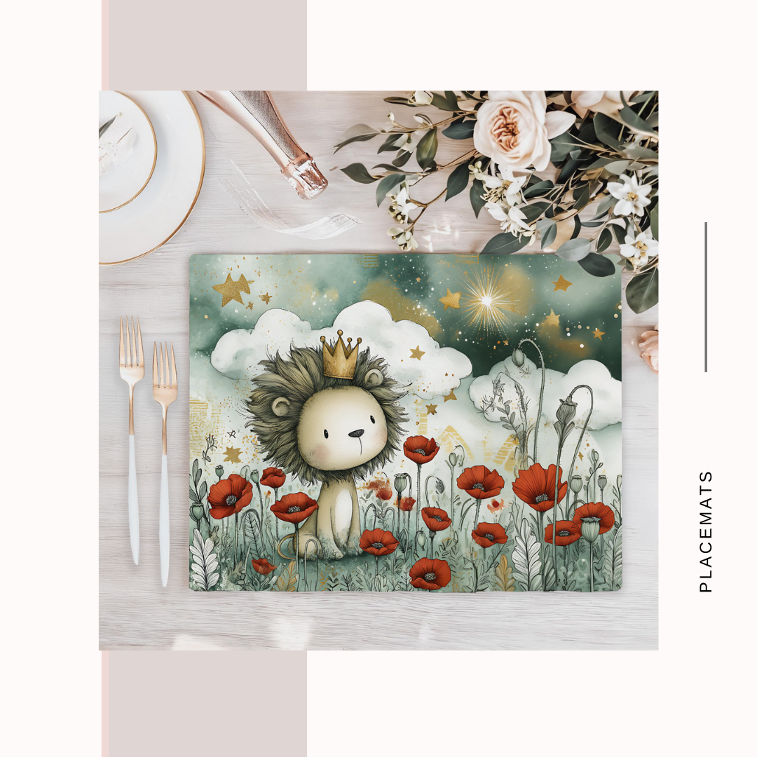Wooden Placemats – (Set of 6) Halloween