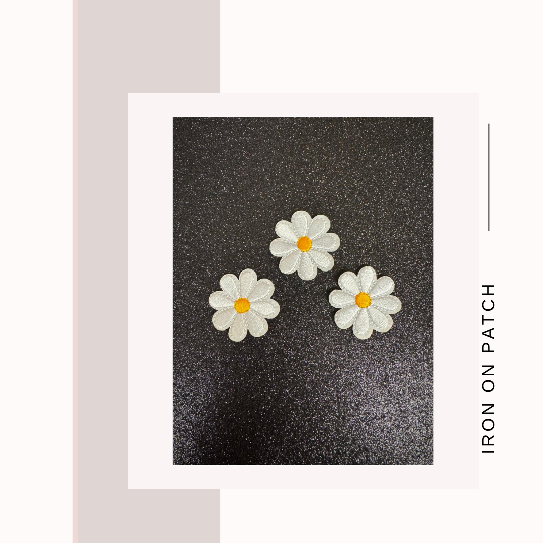 Floral Iron on Patches