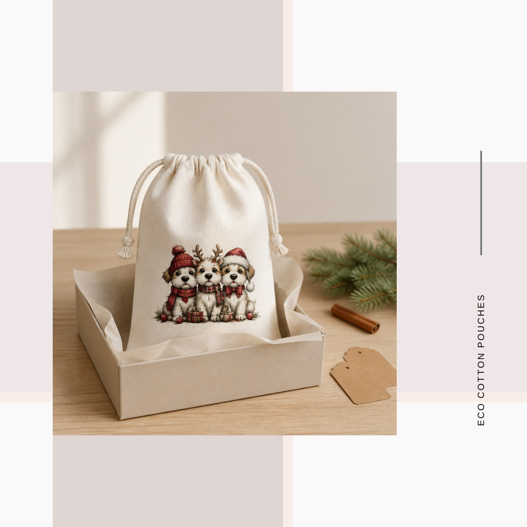 Cotton Cloth Dog Pouches