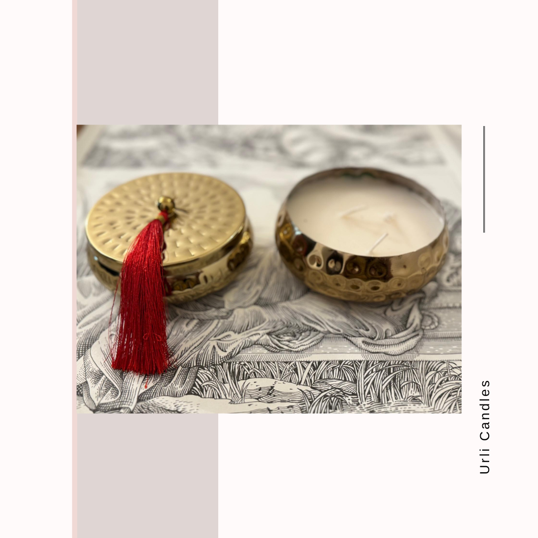 Gold Urli Candles