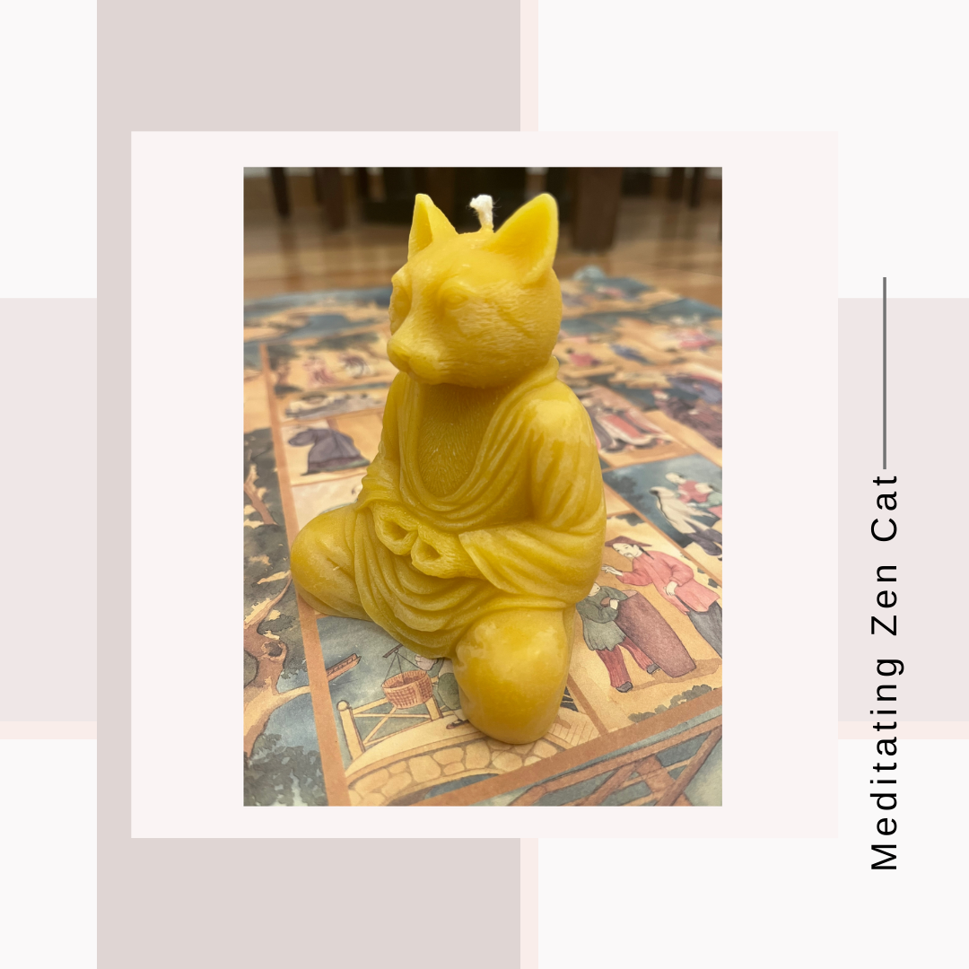 Meditating Zen Cat