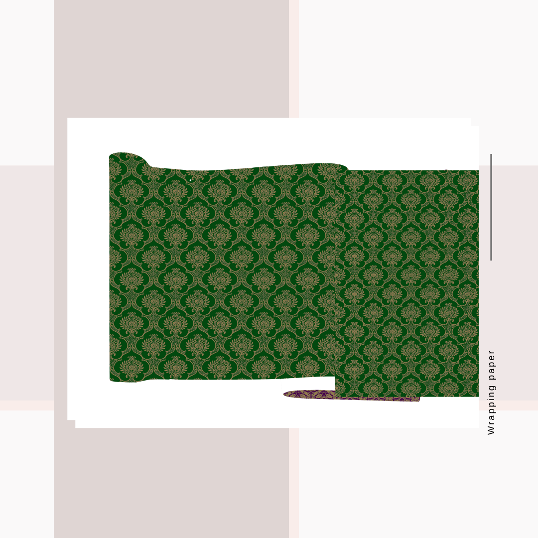 Wrapping Paper Festive Print