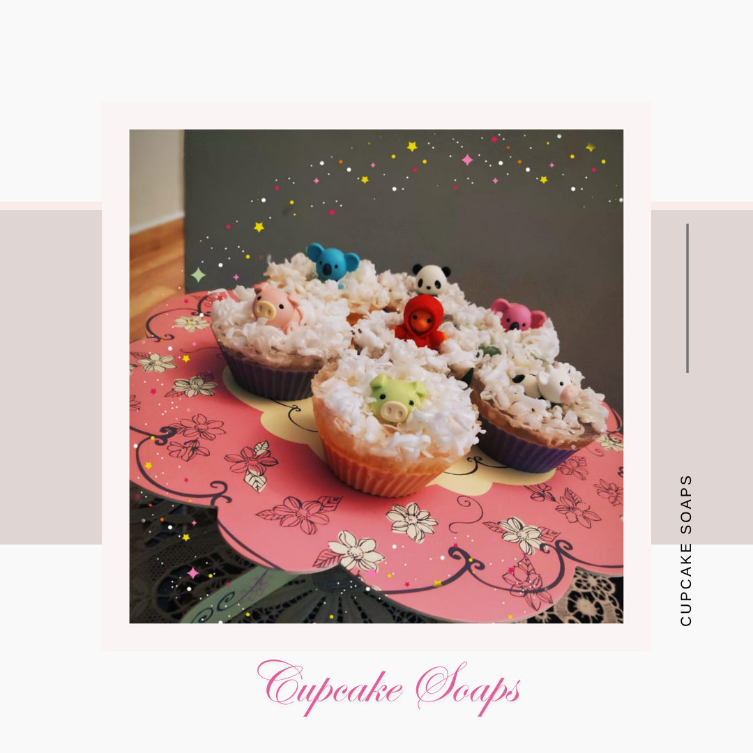 Cupcake Soap Favours