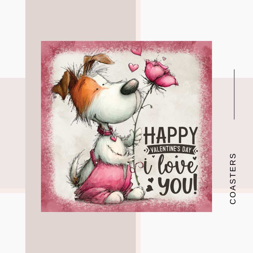 Valentine Teddy Coasters