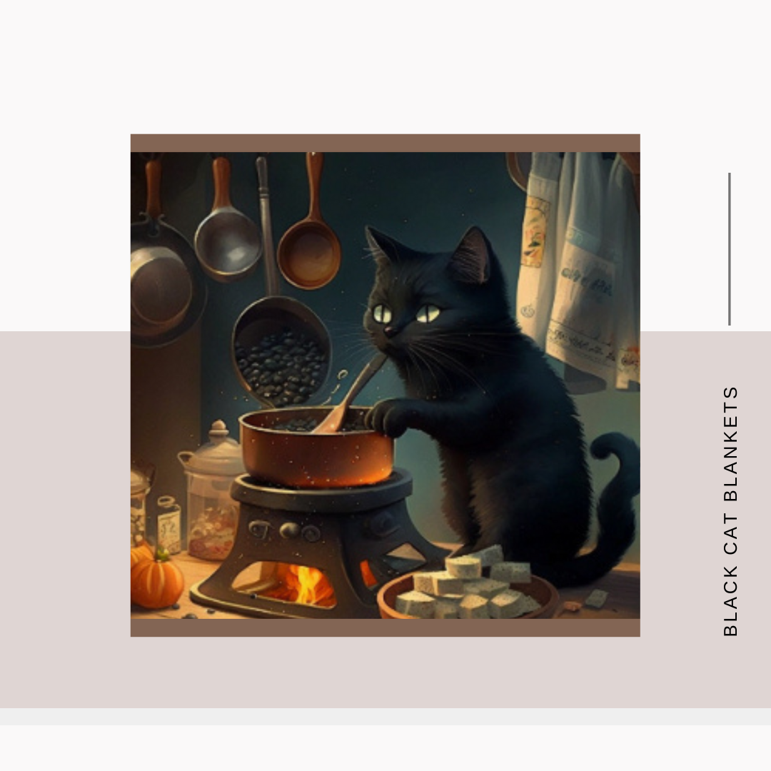 Black Cat Blankets