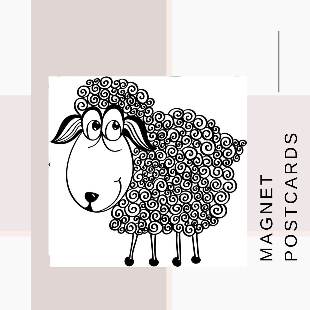 Magnet Postcards Zentangle