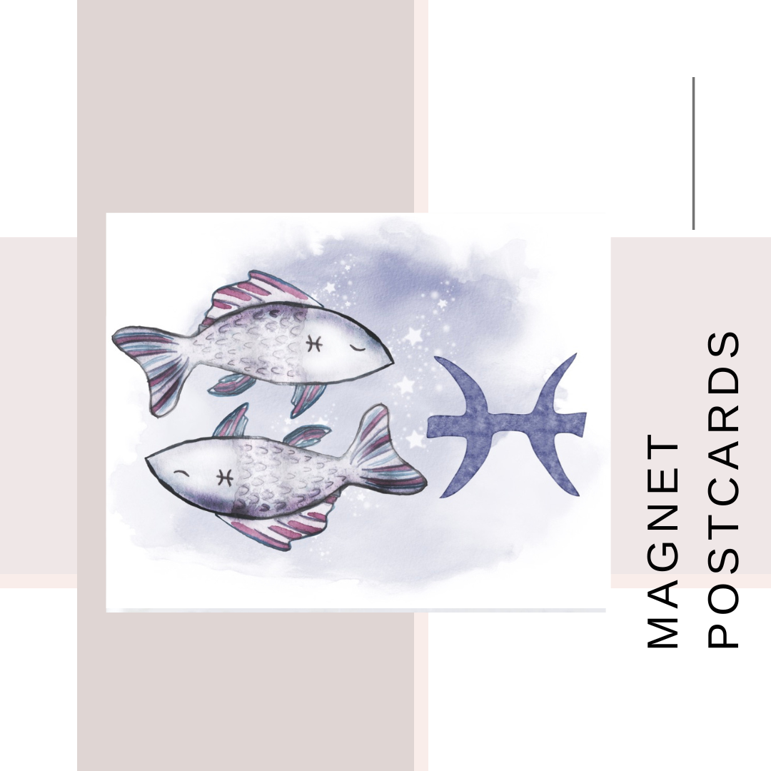 Magnet Postcards Zodiac