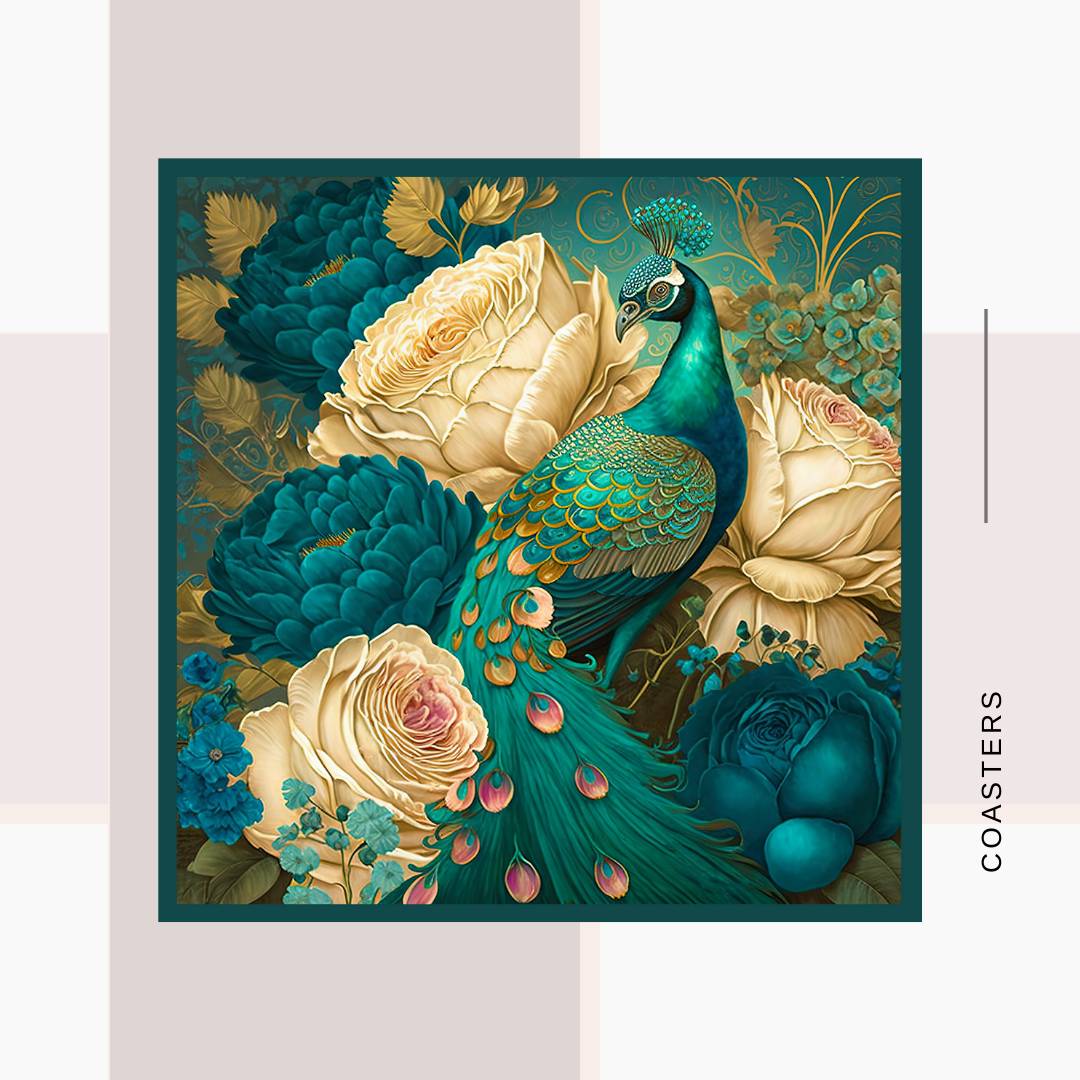 Embrace the Elegance of Moody Nature Coasters