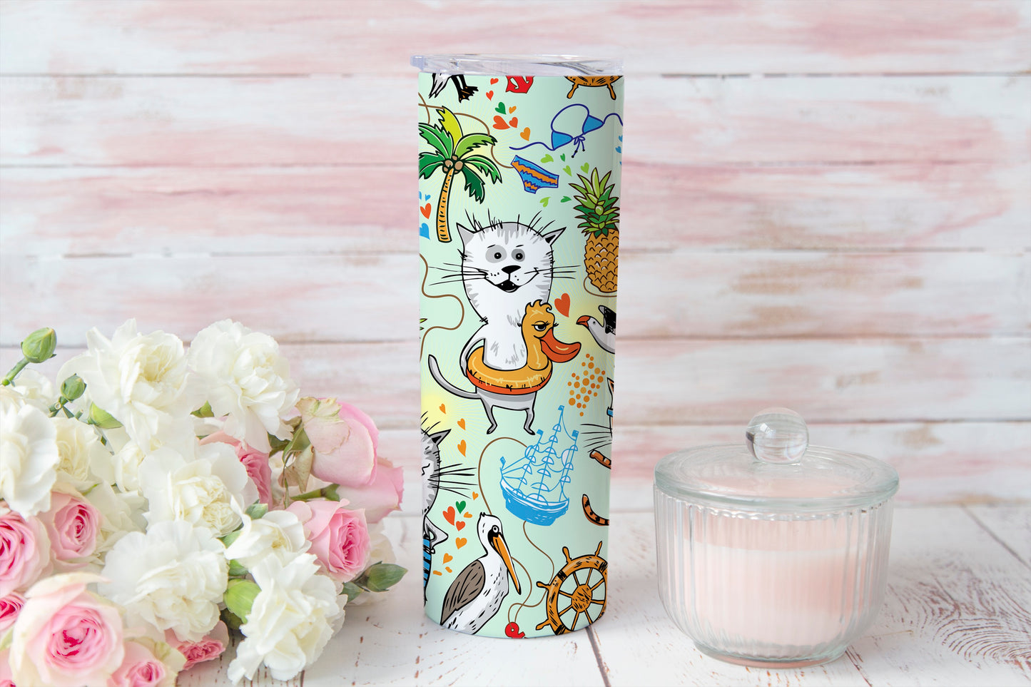 Skinny Tumbler Nursery/Soft Spring