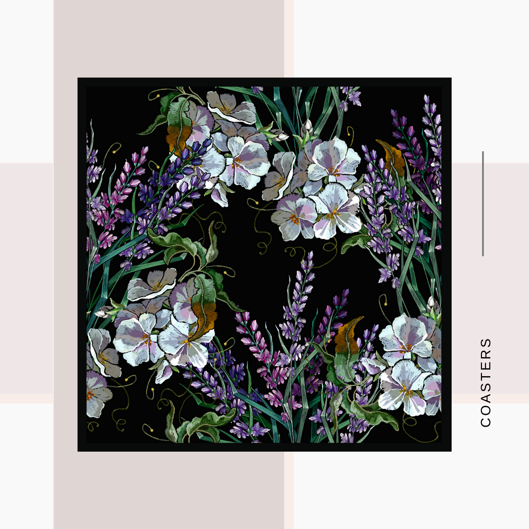 Embrace the Elegance of Moody Nature Coasters