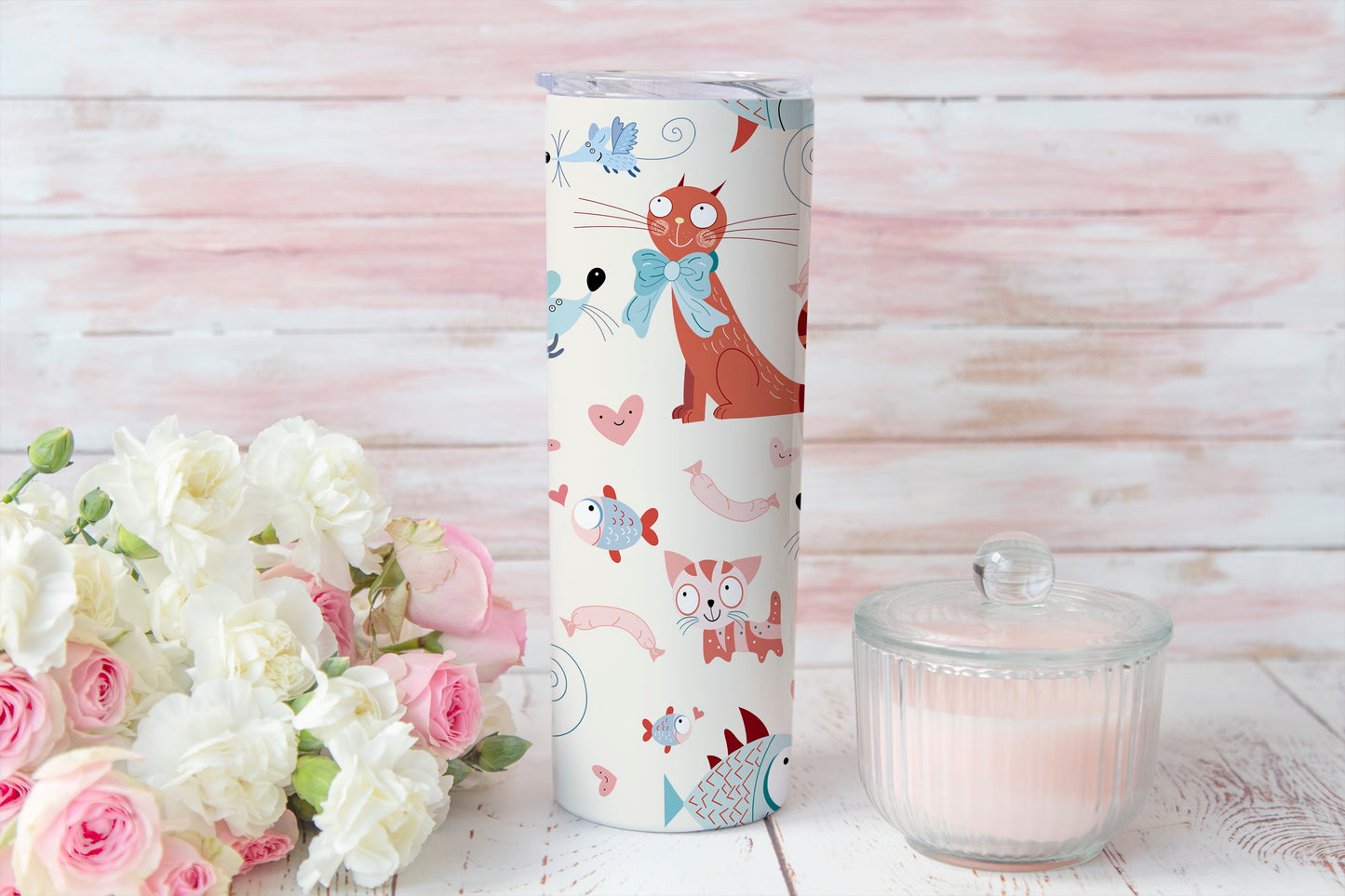 Skinny Tumbler Feline
