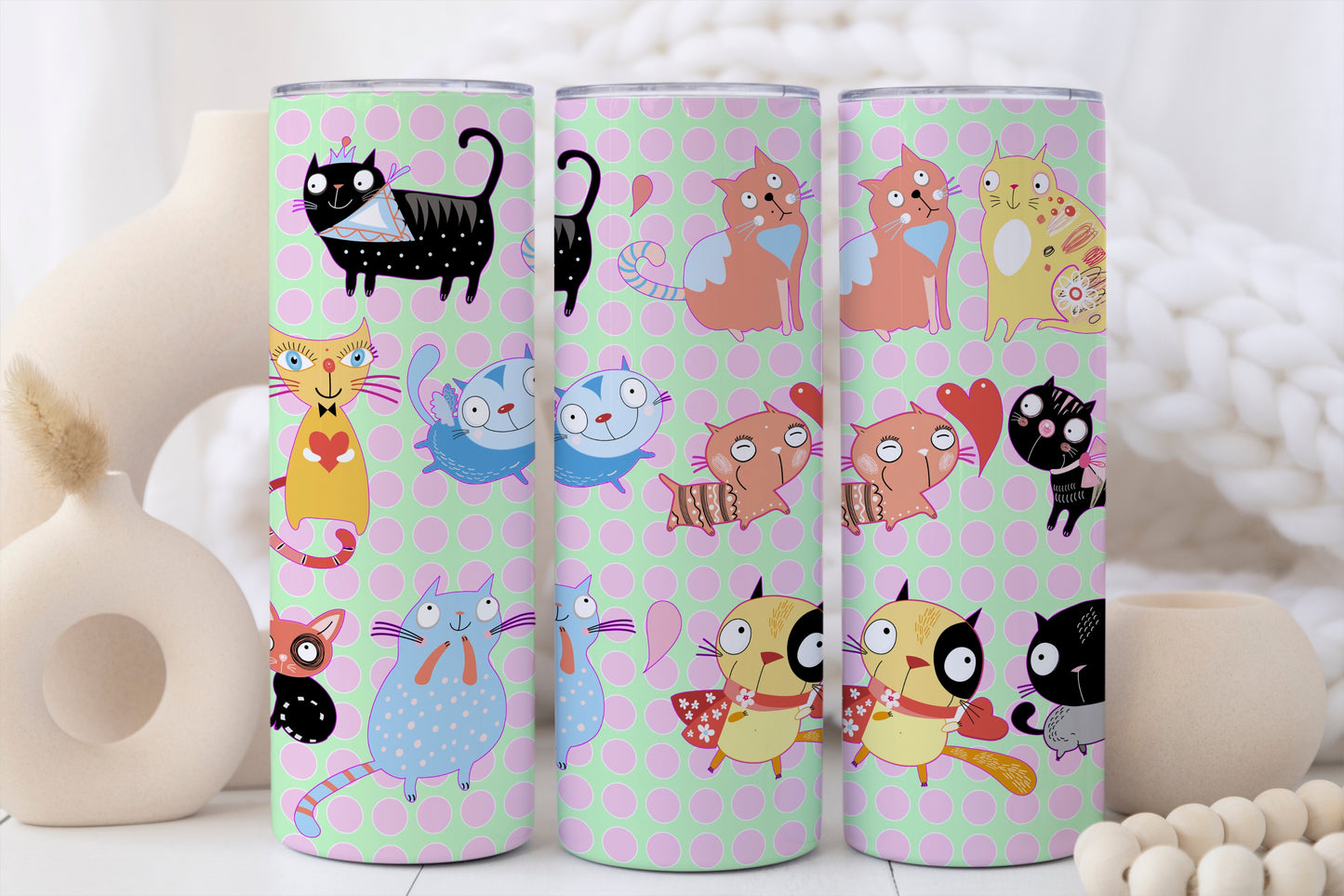 Skinny Tumbler Feline