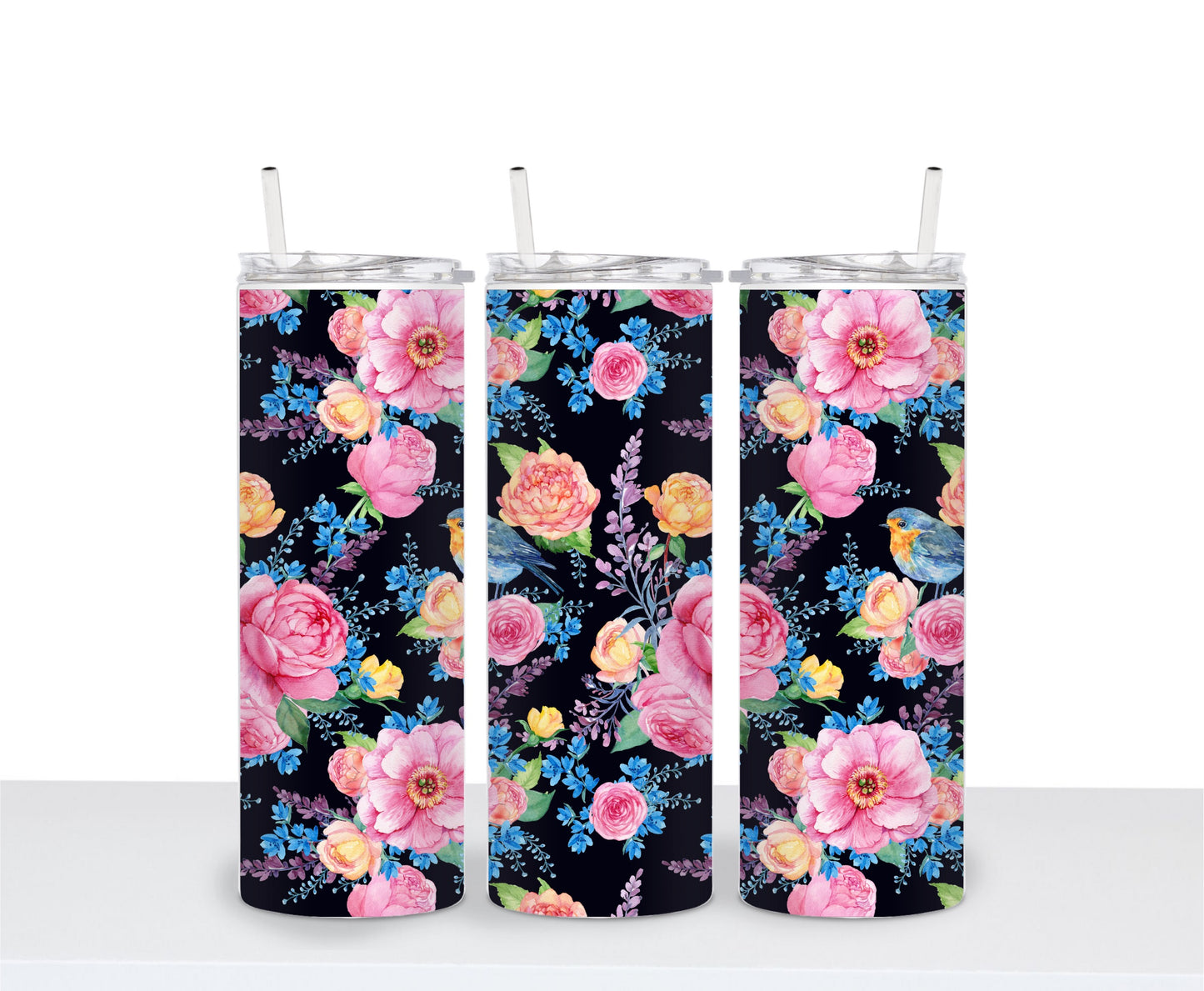 Skinny Tumbler Forest