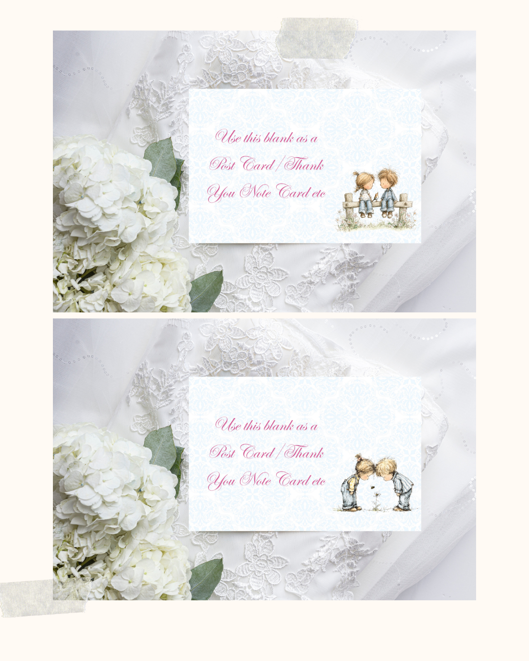 Keepsake Notes Postcards