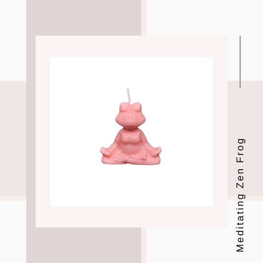Sacred Frog Candle