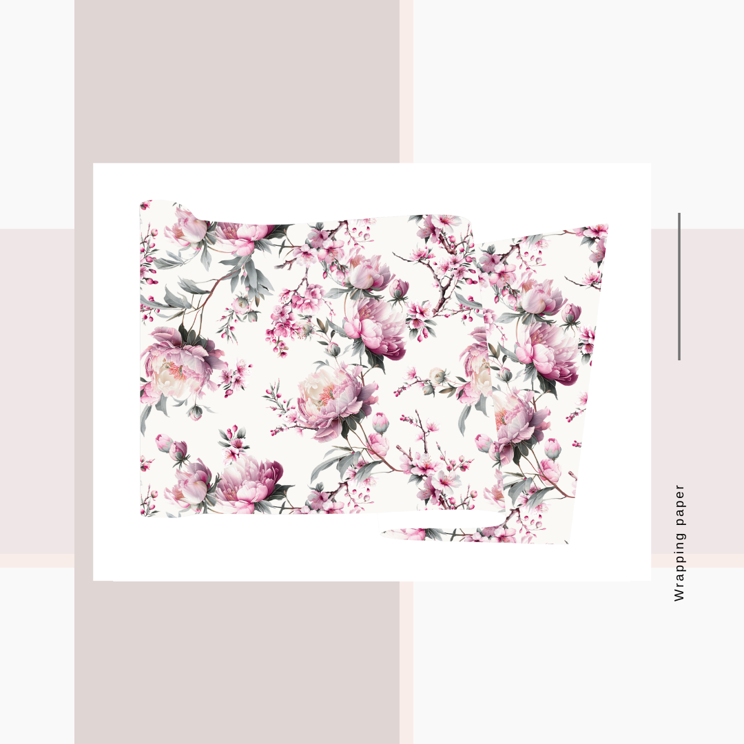 Wrapping Paper Floral Prints