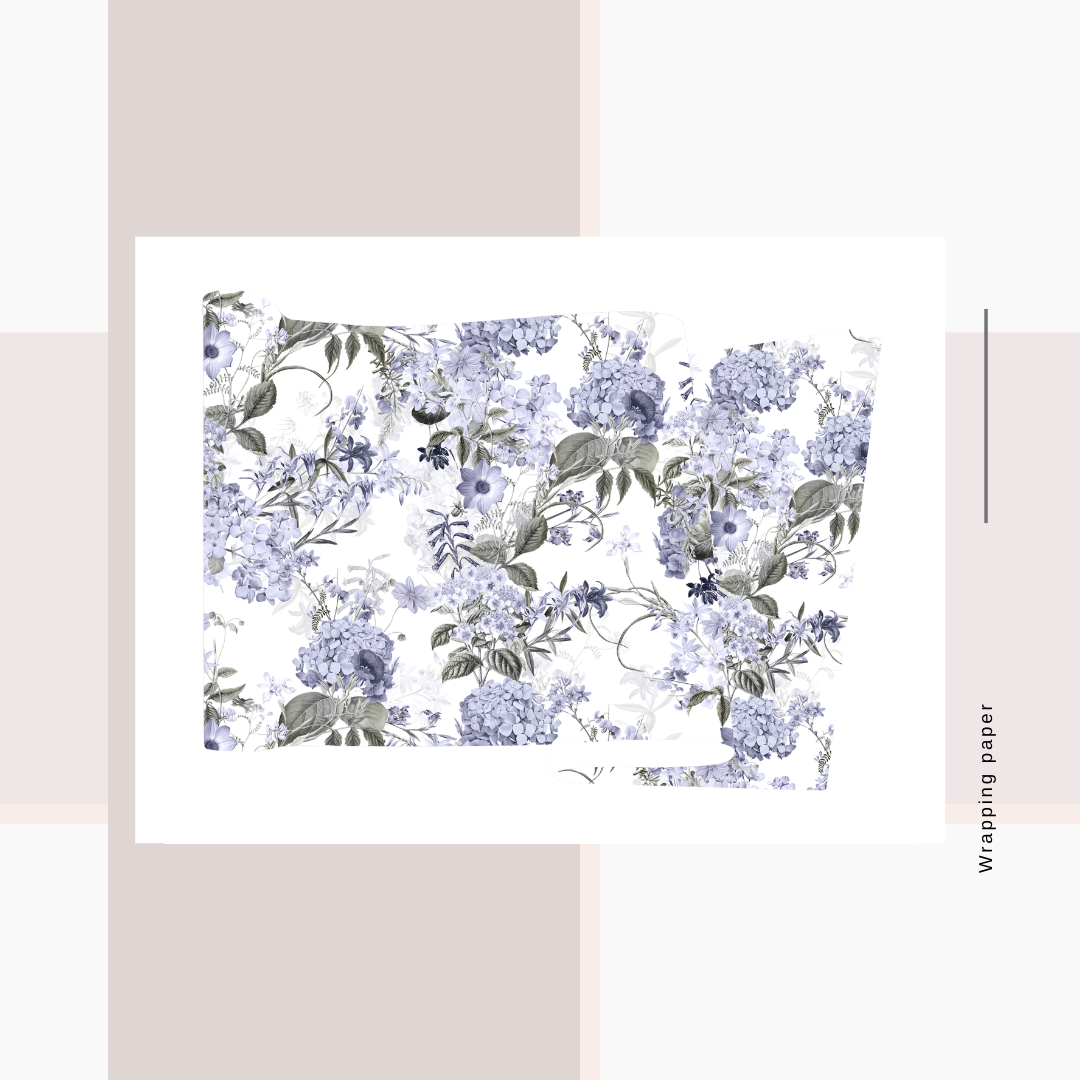 Wrapping Paper Floral Prints