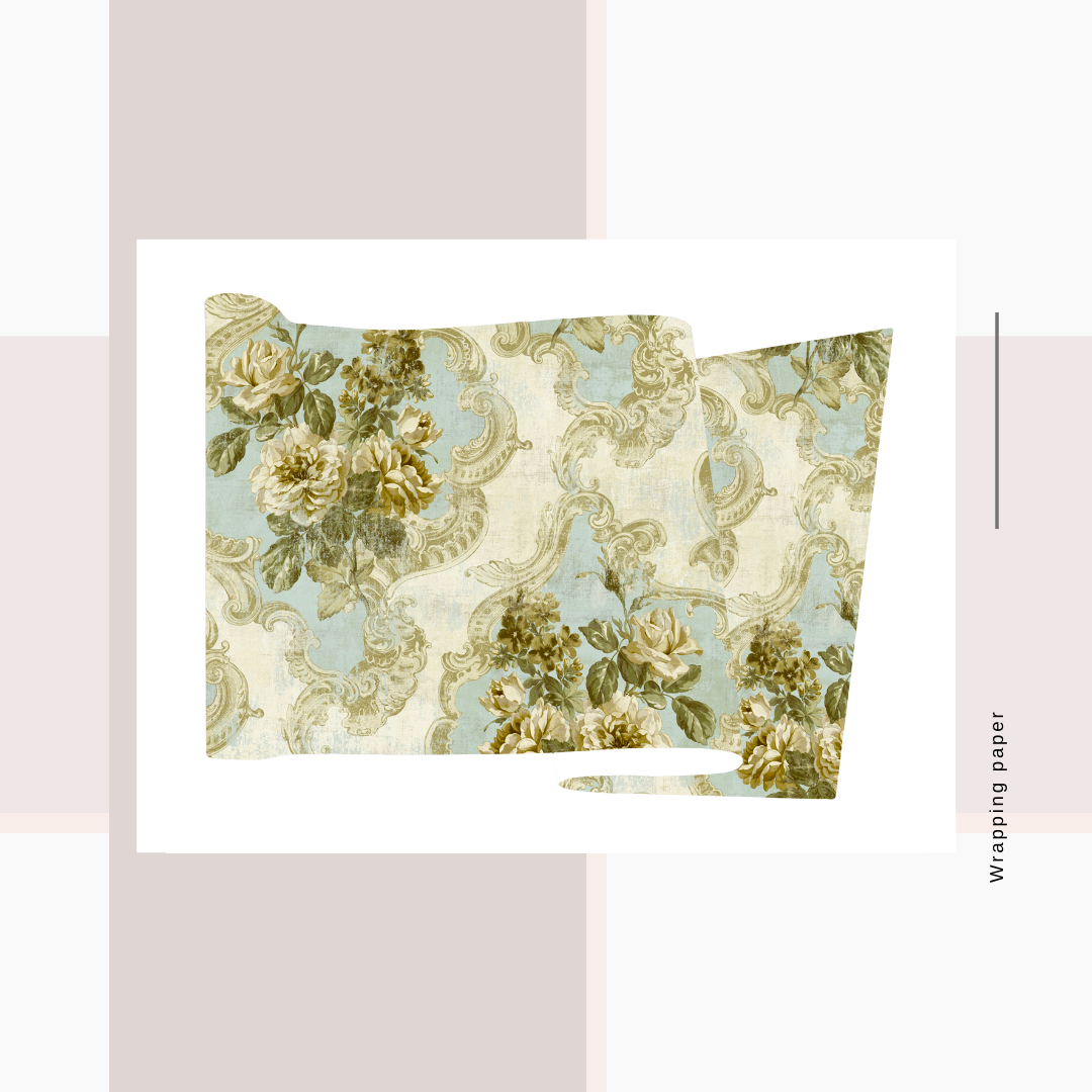 Wrapping Paper Floral Prints