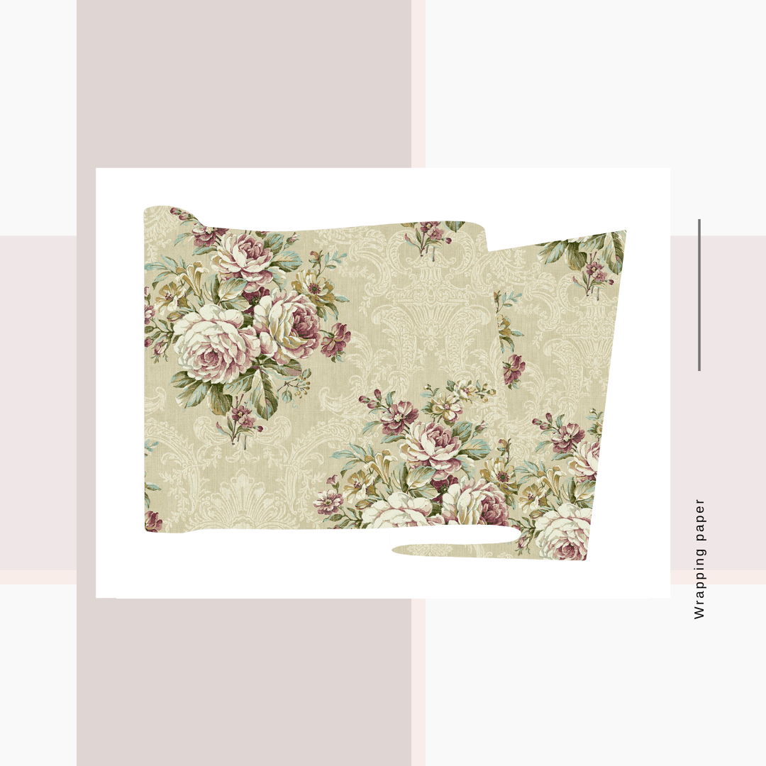 Wrapping Paper Floral Prints