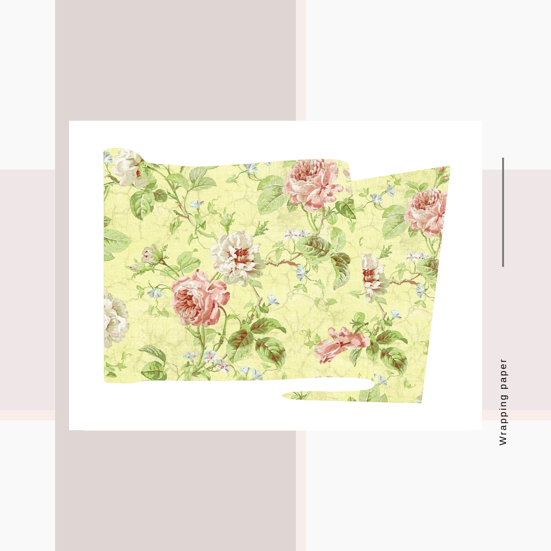 Wrapping Paper Floral Prints