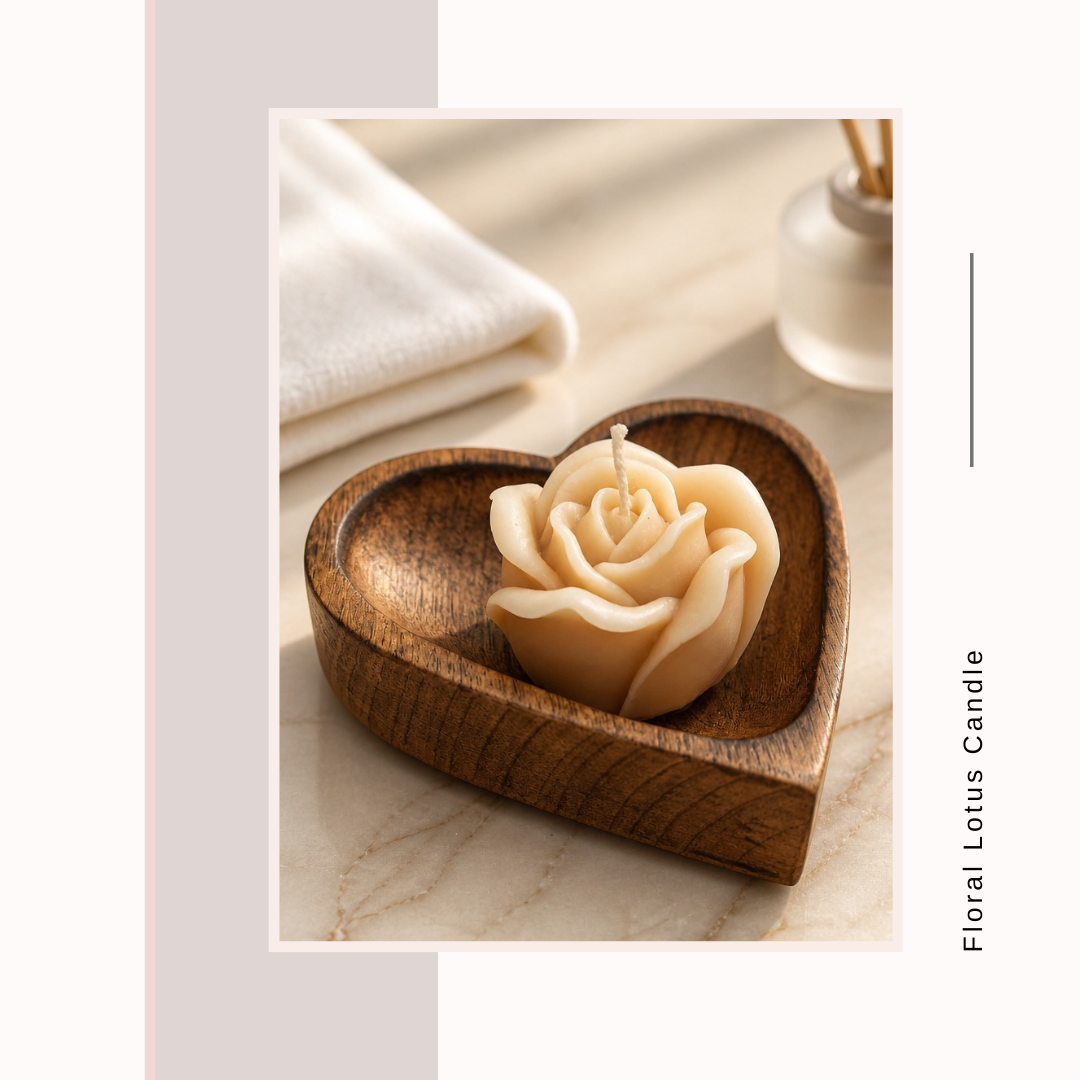 Rose Candle