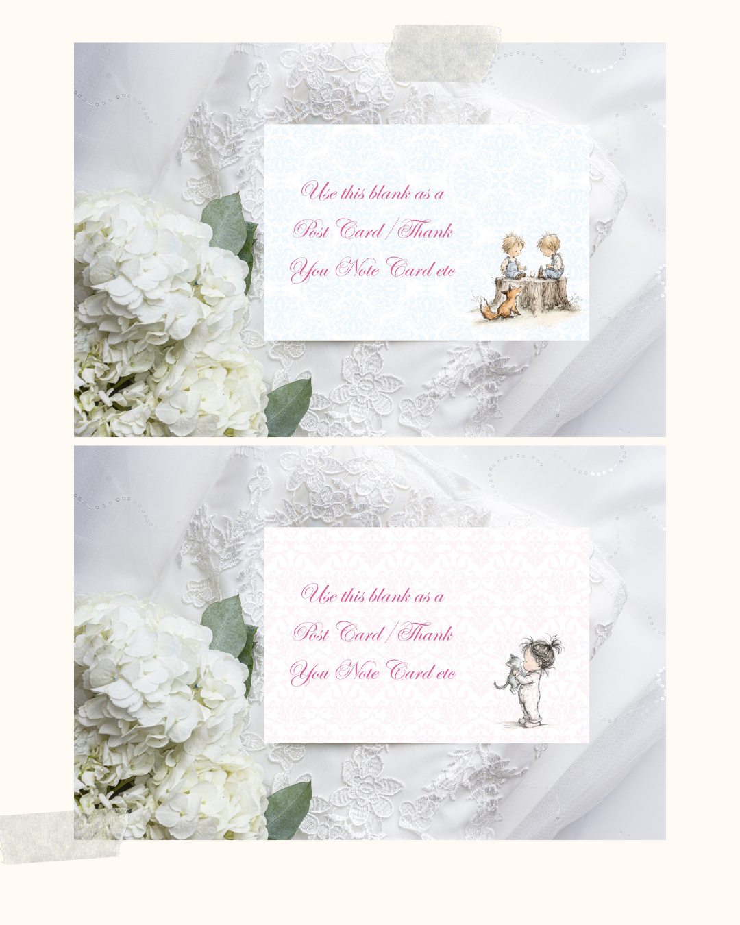 Keepsake Notes Postcards