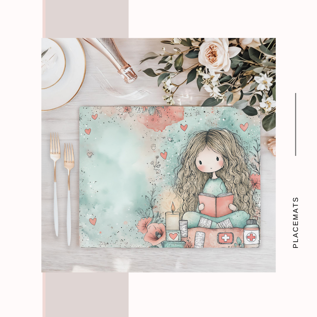 Wooden Placemats – (Set of 6) Medical