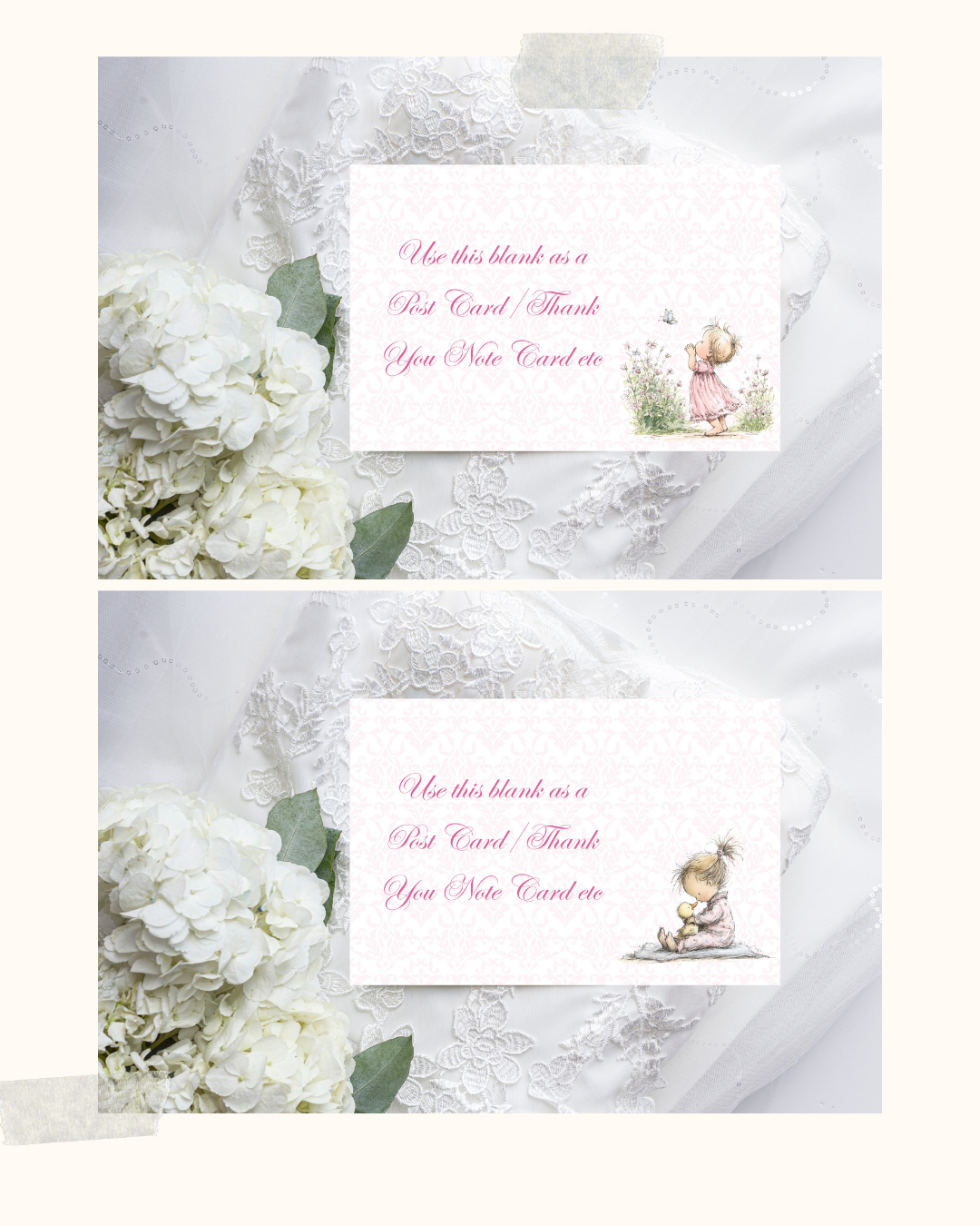 Keepsake Notes Postcards