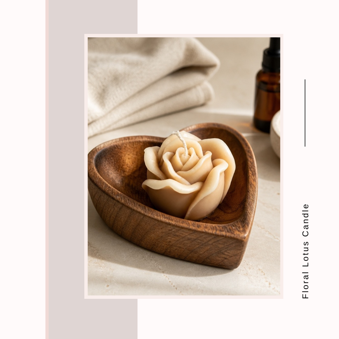Rose Candle