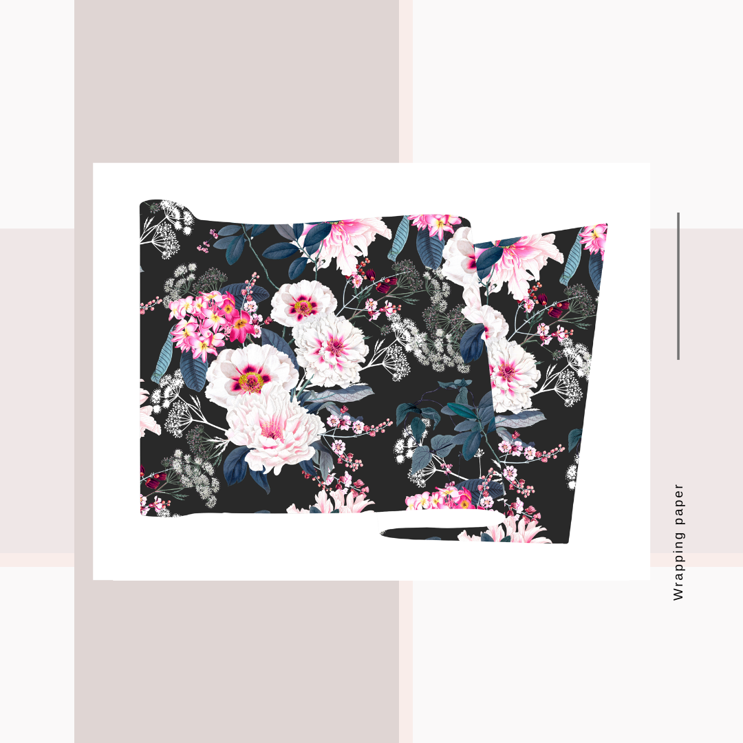Wrapping Paper Noir Prints