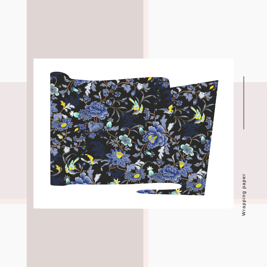 Wrapping Paper Noir Prints