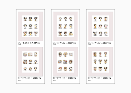 Sticker Sheets Cottage Garden