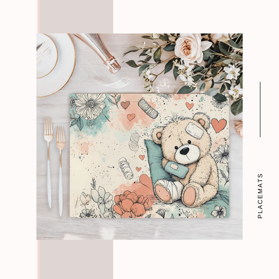 Wooden Placemats – (Set of 6) Medical