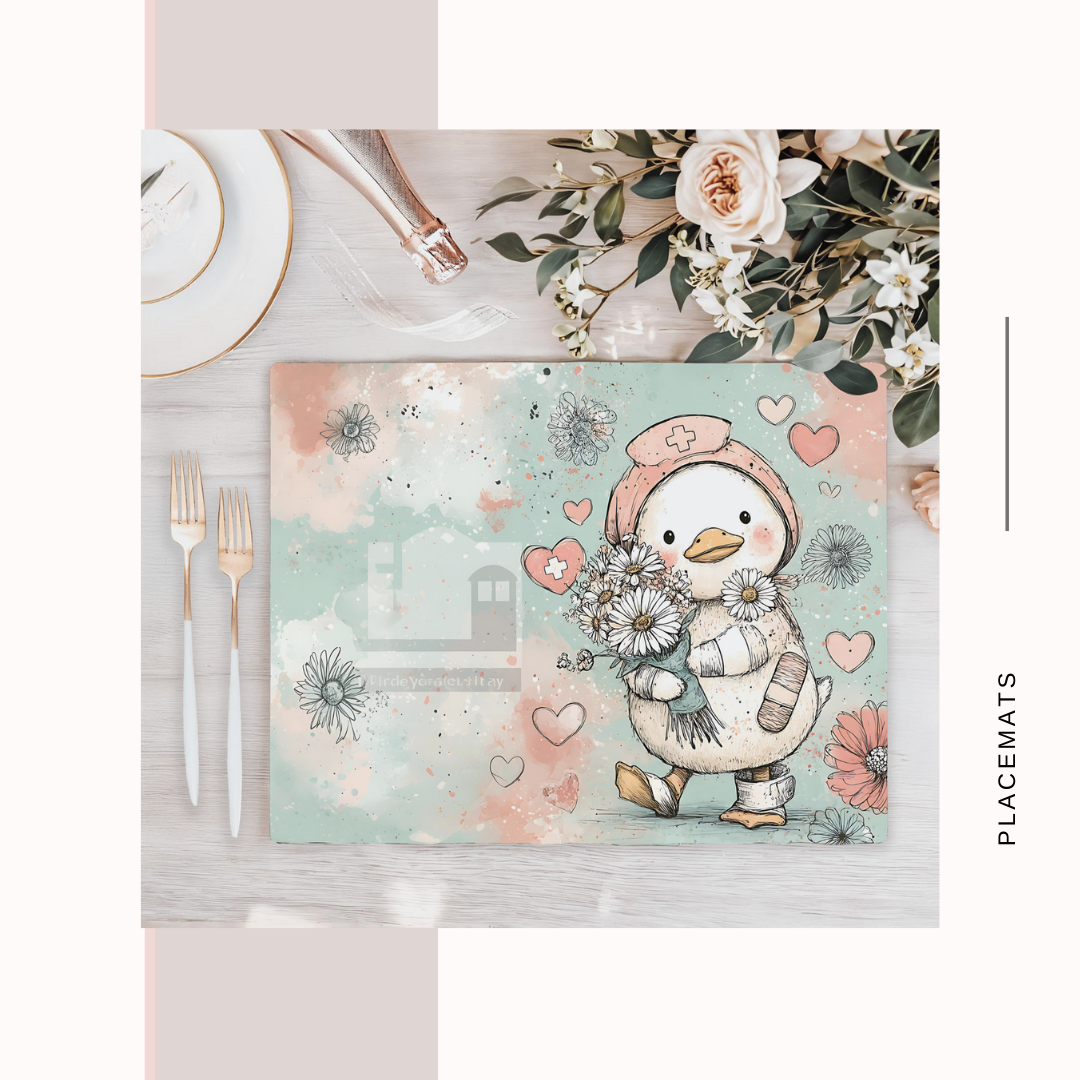 Wooden Placemats – (Set of 6) Medical