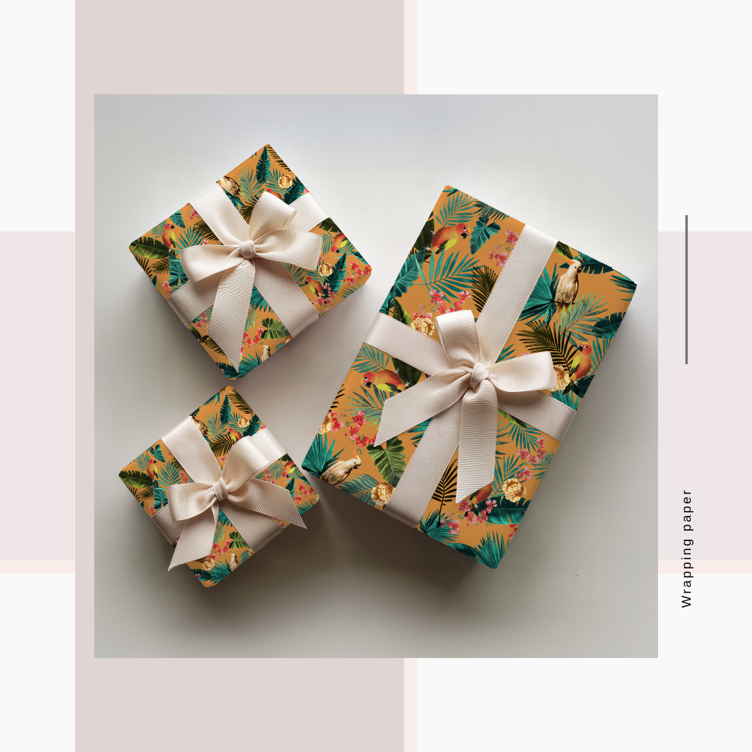 Wrapping Paper Botanical/Tropical  Prints