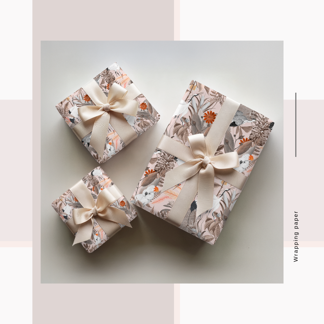 Wrapping Paper Botanical/Tropical  Prints